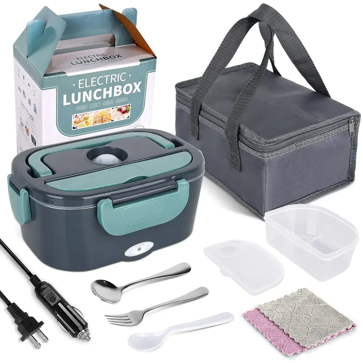 Teplý oběd kdykoliv a kdekoliv – s elektrickým lunch boxem 2v1
