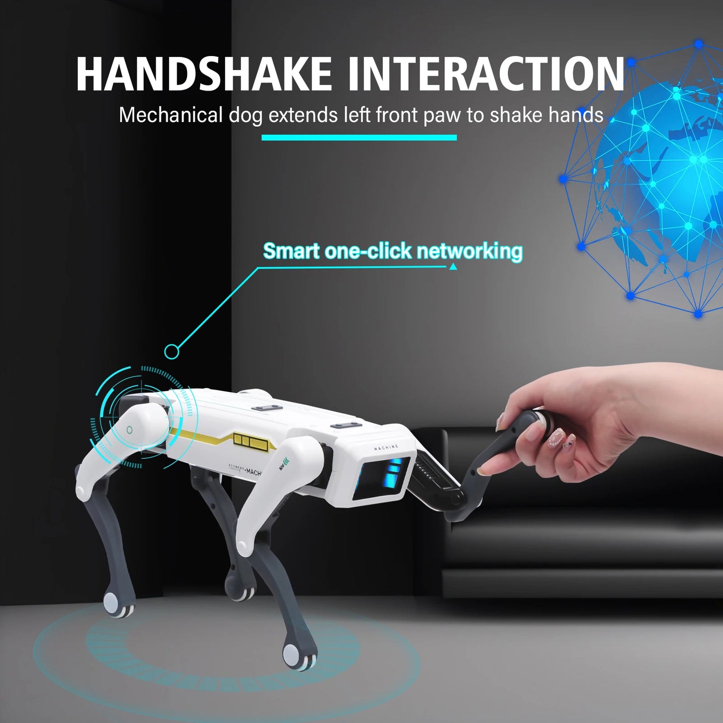 Interaktivní robotický pejsek – chytrý kamarád pro děti