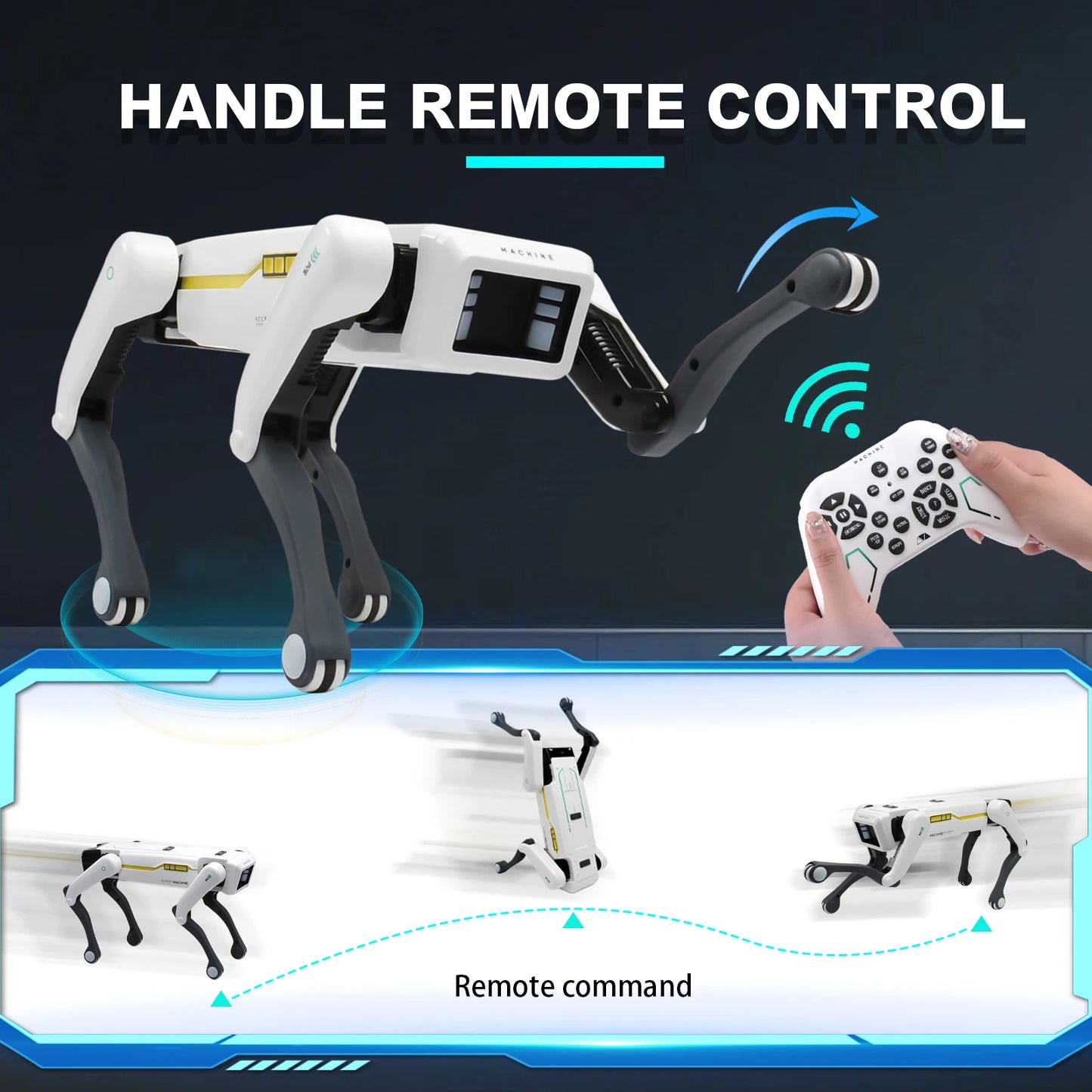 Interaktivní robotický pejsek – chytrý kamarád pro děti