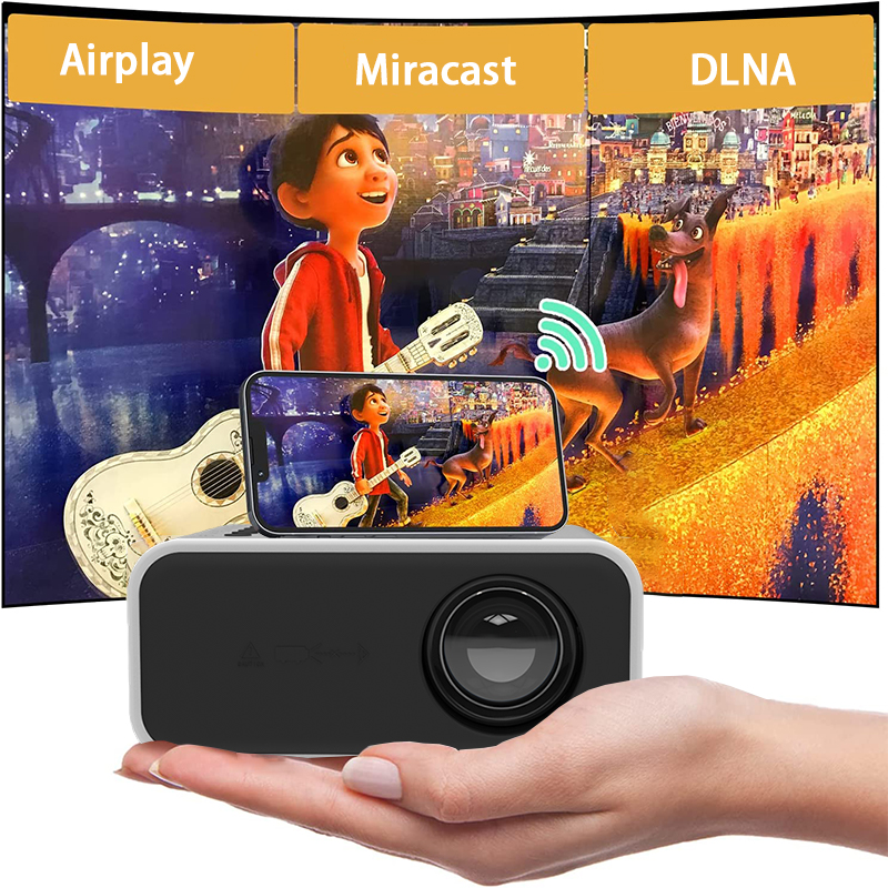 Mini LED projektor – domácí kino do kapsy